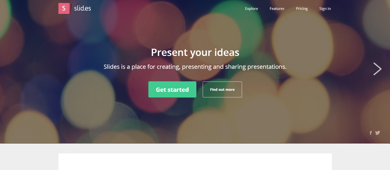 Slides – Create and share presentations online