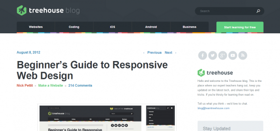 Beginner’s Guide to Responsive Web Design   Treehouse Blog