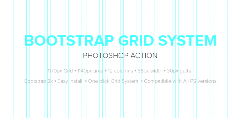 bootstrap photoshop action download