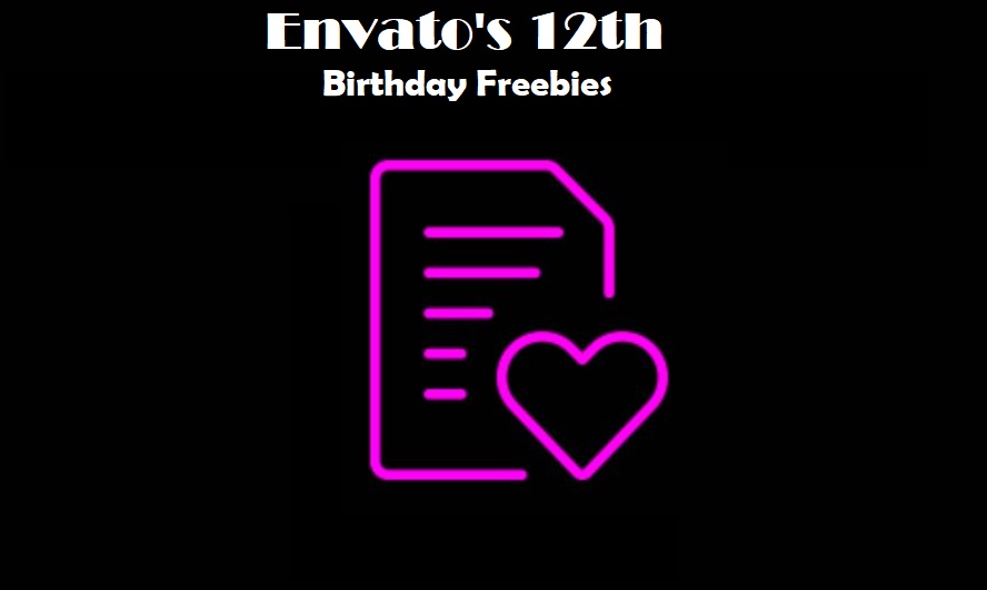 Envato’s 12th Birthday Freebies