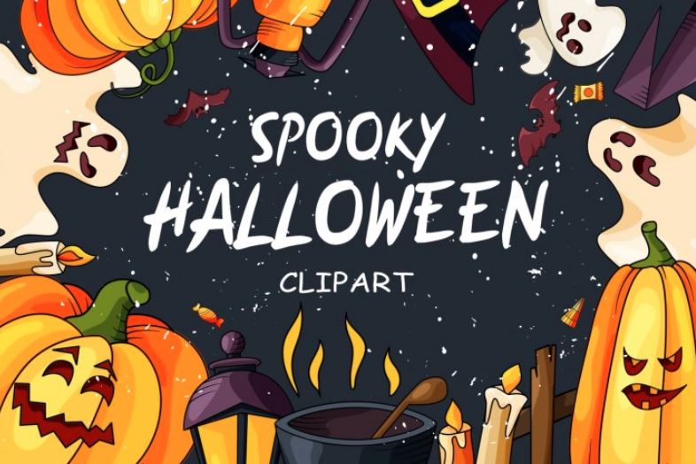 Spooky Halloween Clipart Web3Canvas