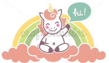 unicorn on A Rainbow Web3CanvaS
