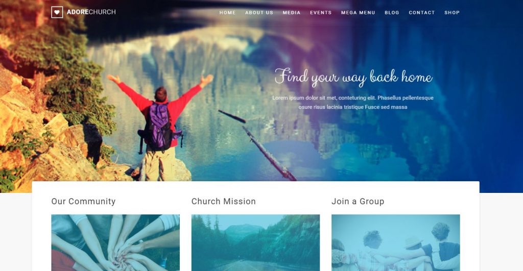 Best Church Wordpress Themes - Web3canvas