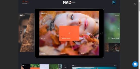 mac photo preview template