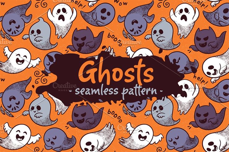 Ghosts Pattern Web3Canvas