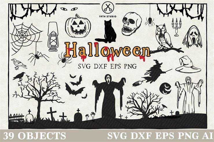 Halloween Illustration Pack Web3Canvas