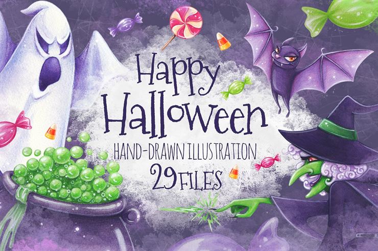 Halloween Illustrations Web3Canvas